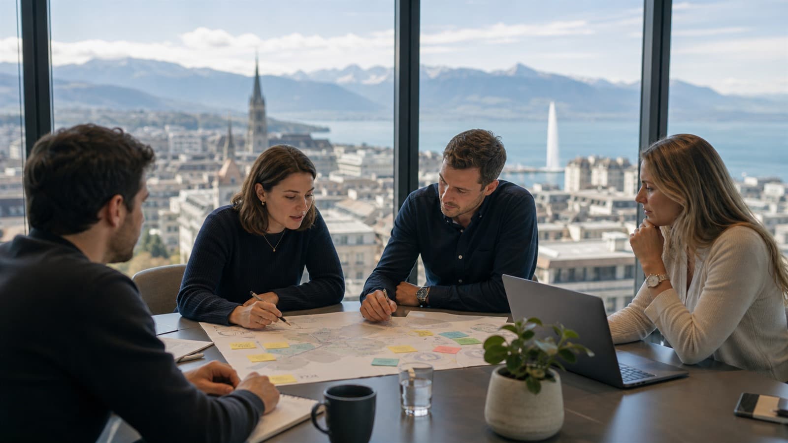 Génération leads entreprises Suisse romande