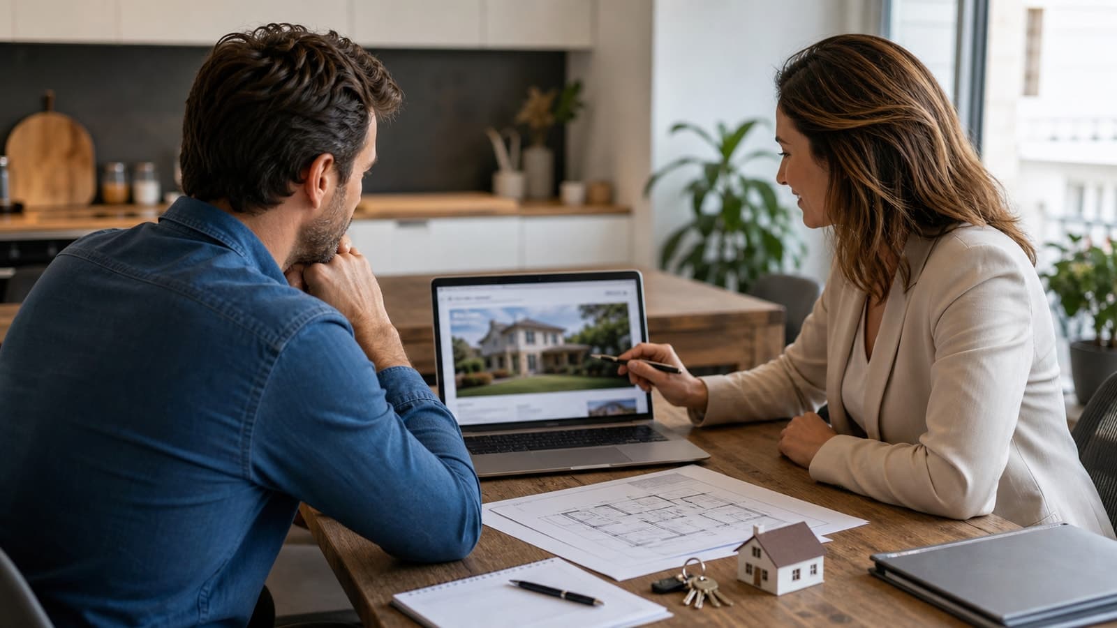 Leads B2C immobilier et estimation