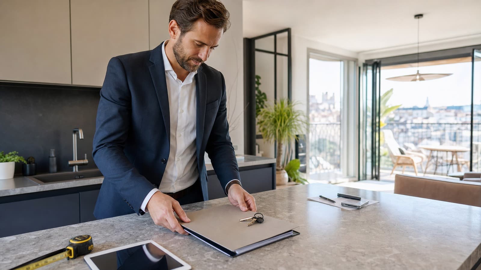 Prospection immobilier : page pilier