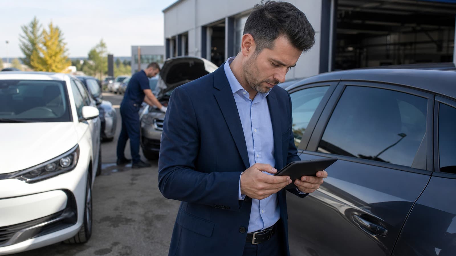 Prospection automobile mobilité : page pilier