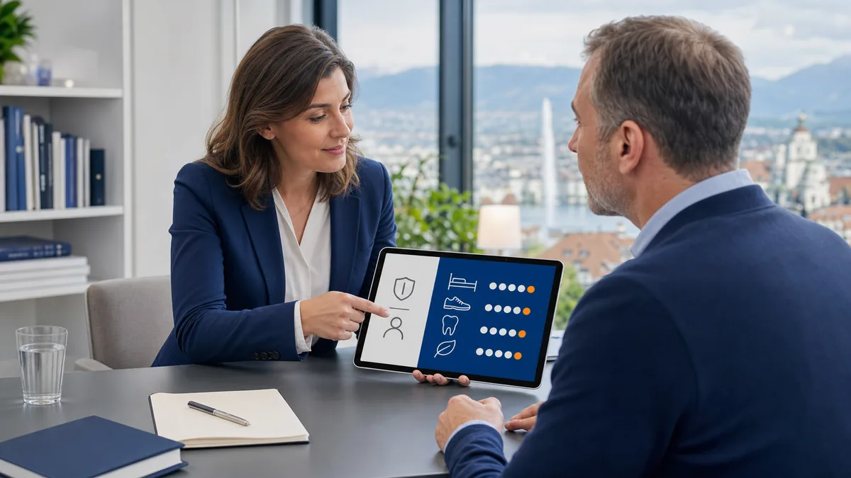 Achat leads complémentaire santé Suisse