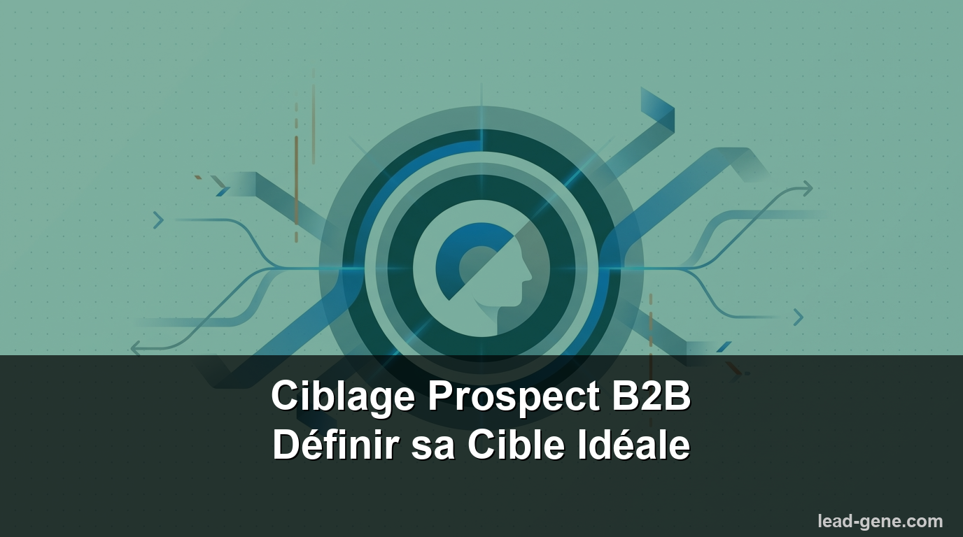 Ciblage Prospect B2B : Définir et Affiner sa Cible Idéale en 2026