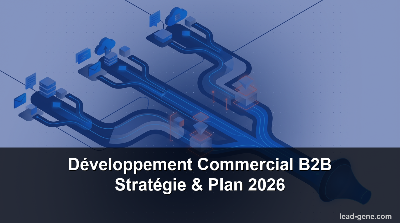 Développement Commercial B2B : Stratégie et Plan d'Action 2026