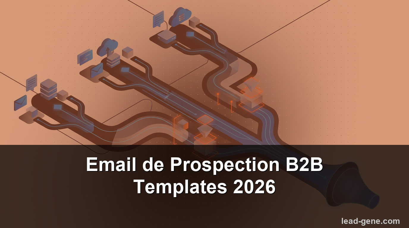 Email de Prospection B2B : Templates et Taux de Réponse en 2026