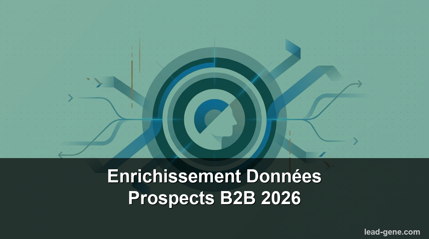 Enrichissement Données Prospects : Outils et Méthodes B2B 2026