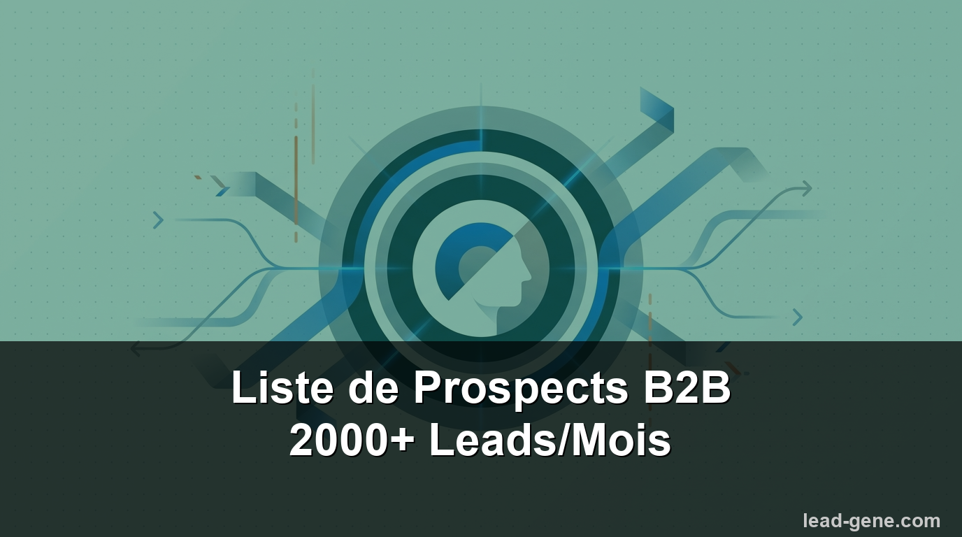 Liste de Prospects B2B : Comment Créer 2000+ Leads Qualifiés par Mois