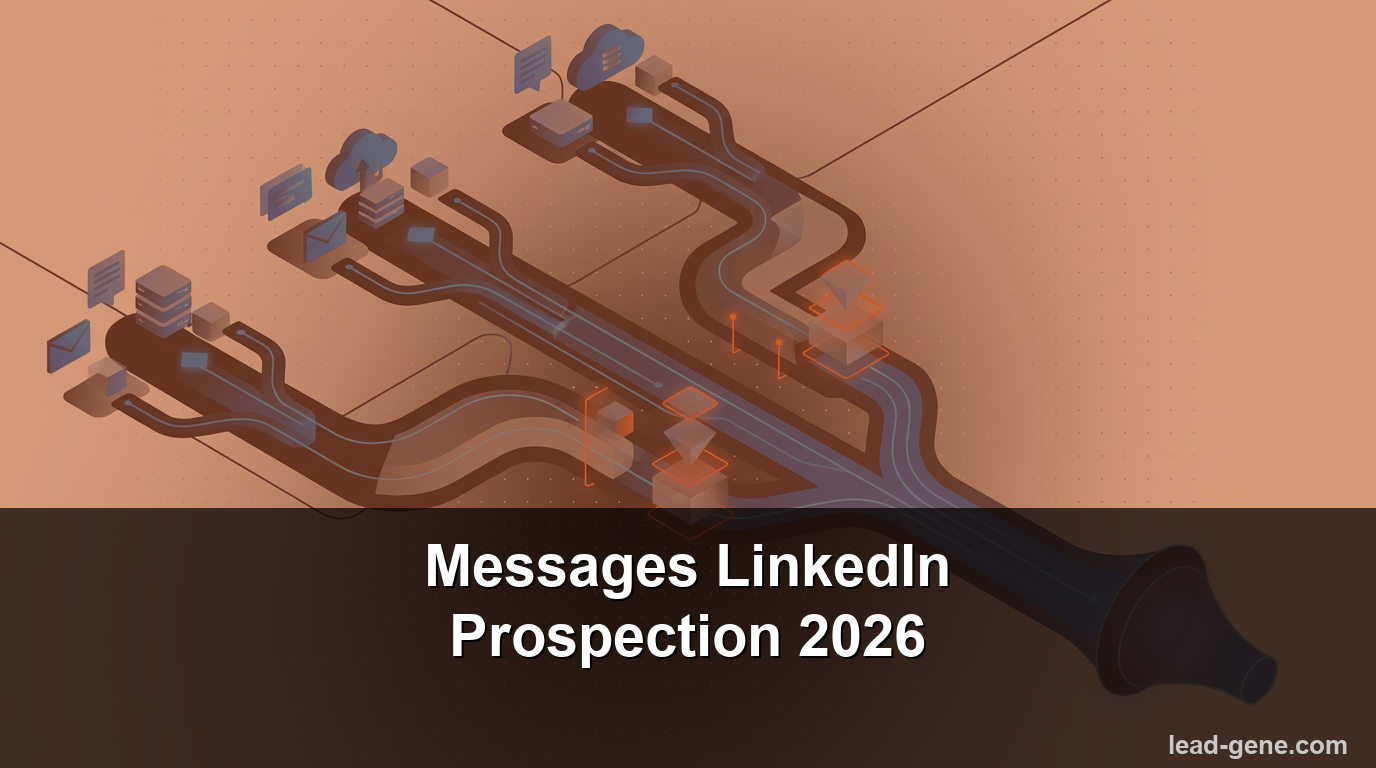 Message LinkedIn de Prospection : Templates et Taux de Réponse 2026