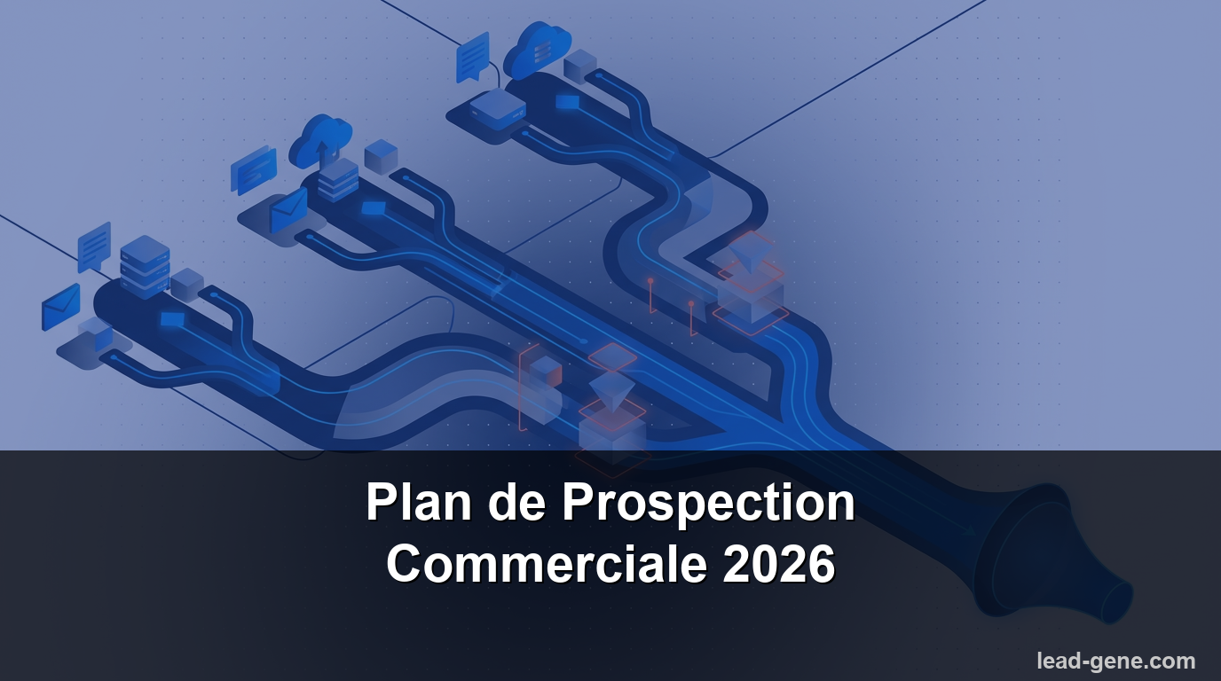 Plan de Prospection Commerciale : Template et Méthode 2026