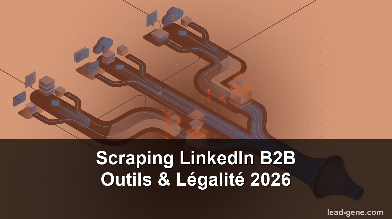 Scraping LinkedIn B2B : Outils, Méthodes et Légalité en 2026
