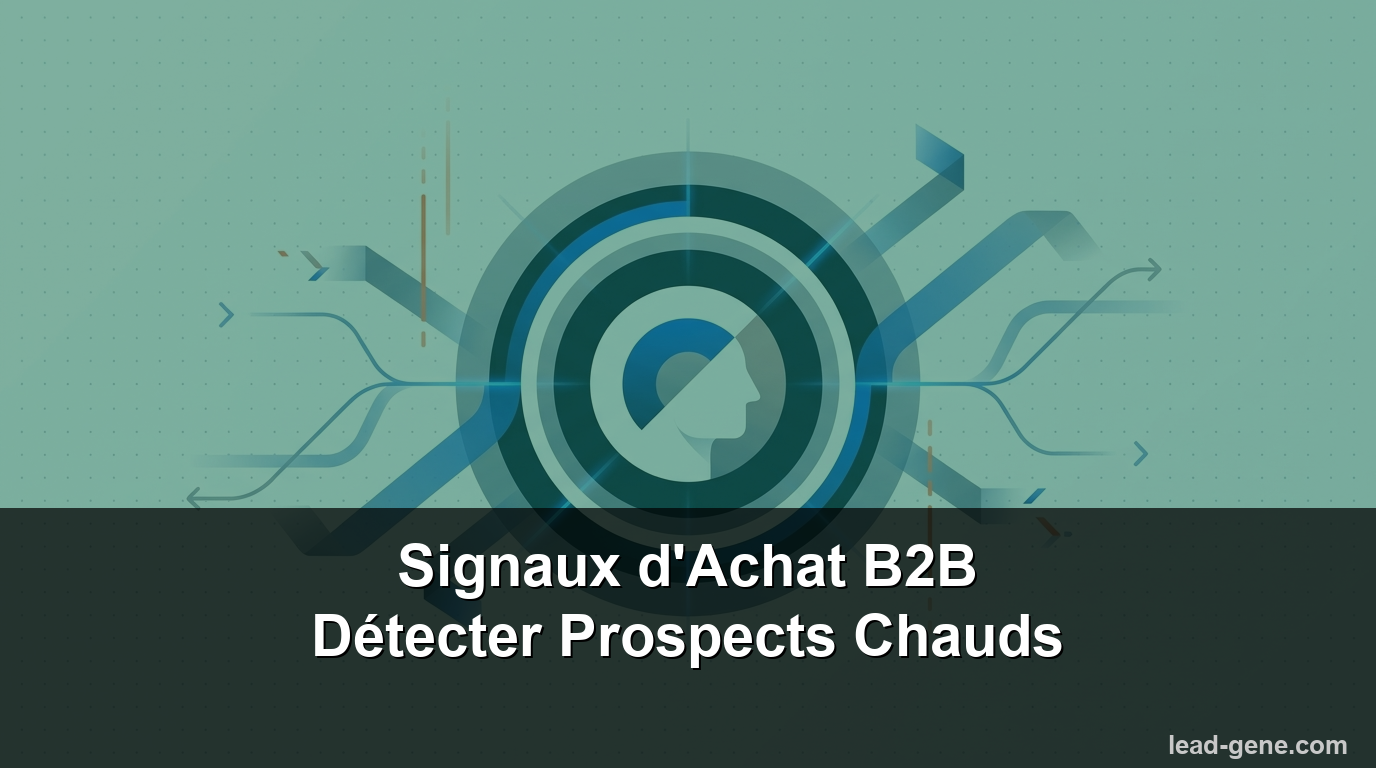 Signaux d'Achat B2B : Détecter les Prospects Chauds en 2026